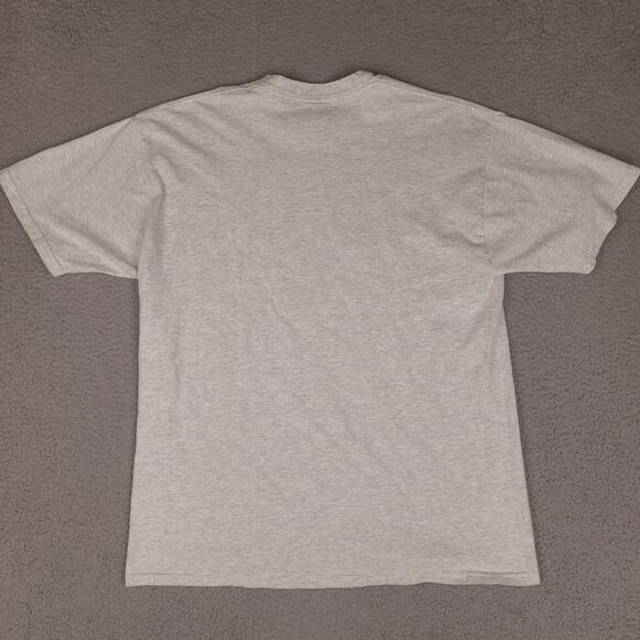 Long Beach Island New Jersey Crew T-Shirt Adult XL Gray Short Sleeve Jerzees - Picture 7 of 14